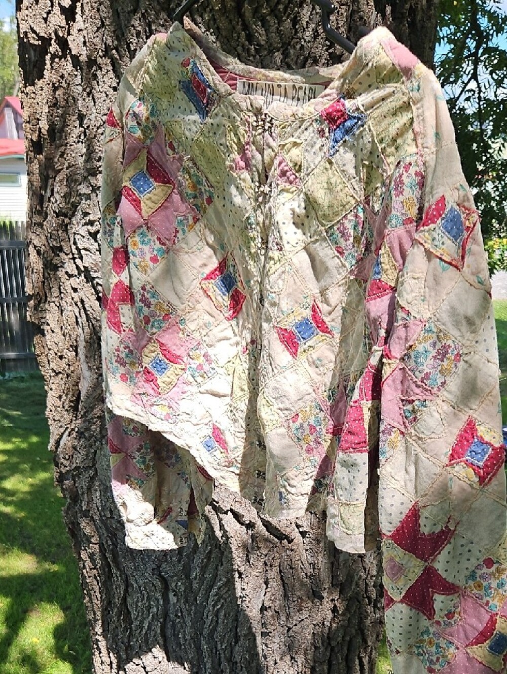 Magnolia Pearl Patchwork Quilted Jacket, OSFM - Picture 2 of 13